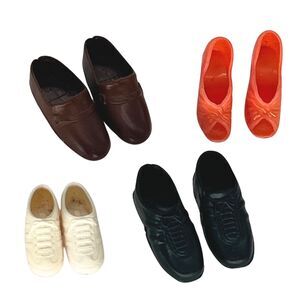 Vintage Fashion Doll Footwear Loafers Heels Pumps Tennis Sports Shoes Mixed Lot